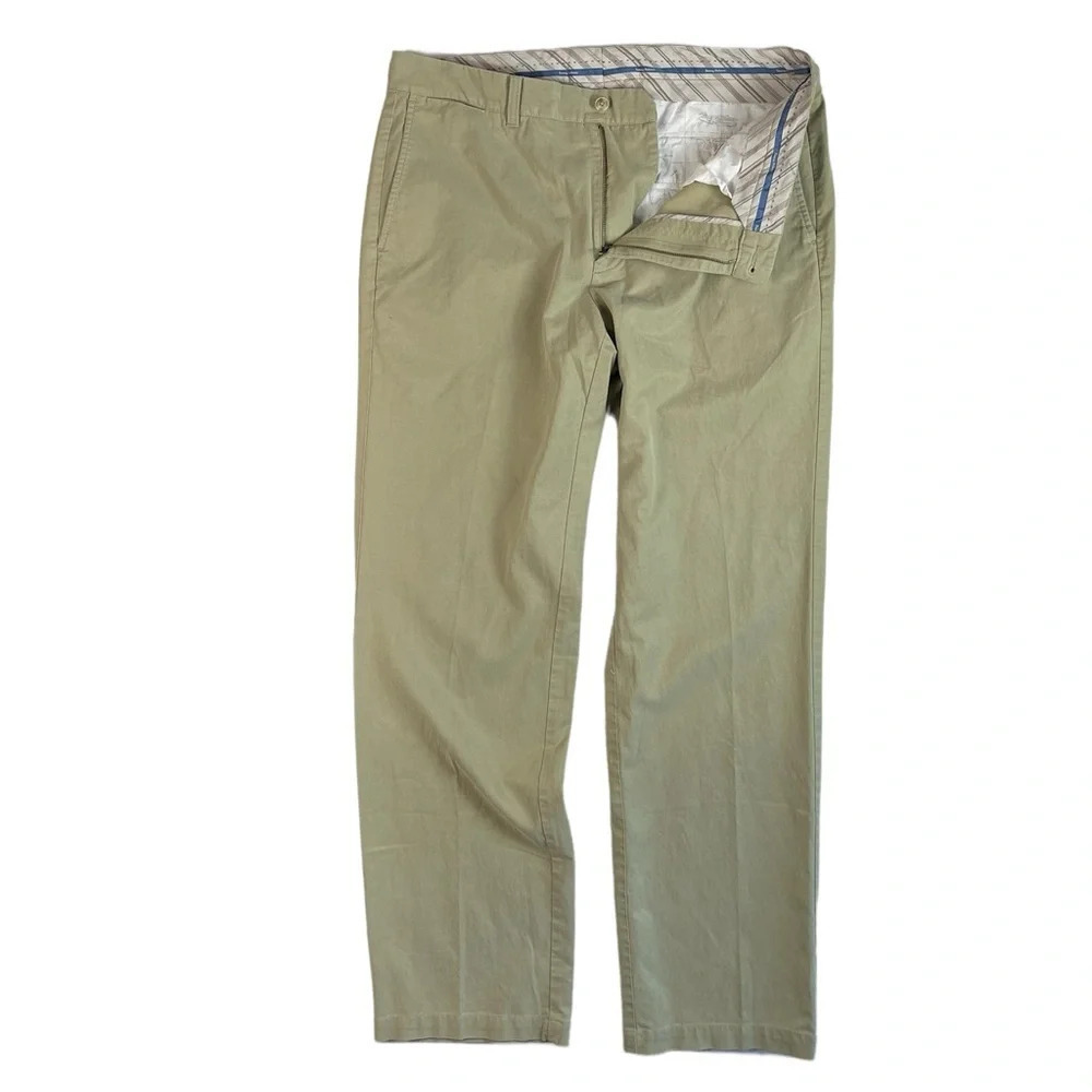 MJ105 Men’s Tommy Bahama Designer Relaxed Fit Casual Beach Pants 35x34